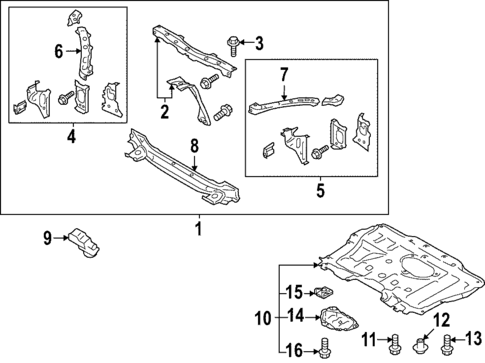 Radiator Support for 2024 Subaru BRZ | Subaru Parts Store