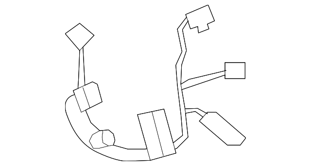 Steering Wheel Pad Accessory Wiring Harness - Buick (25784710)