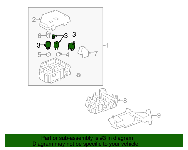 20062020 GM OEM NEW 200620 GM Cadillac Buick Acadia ATS Electrical