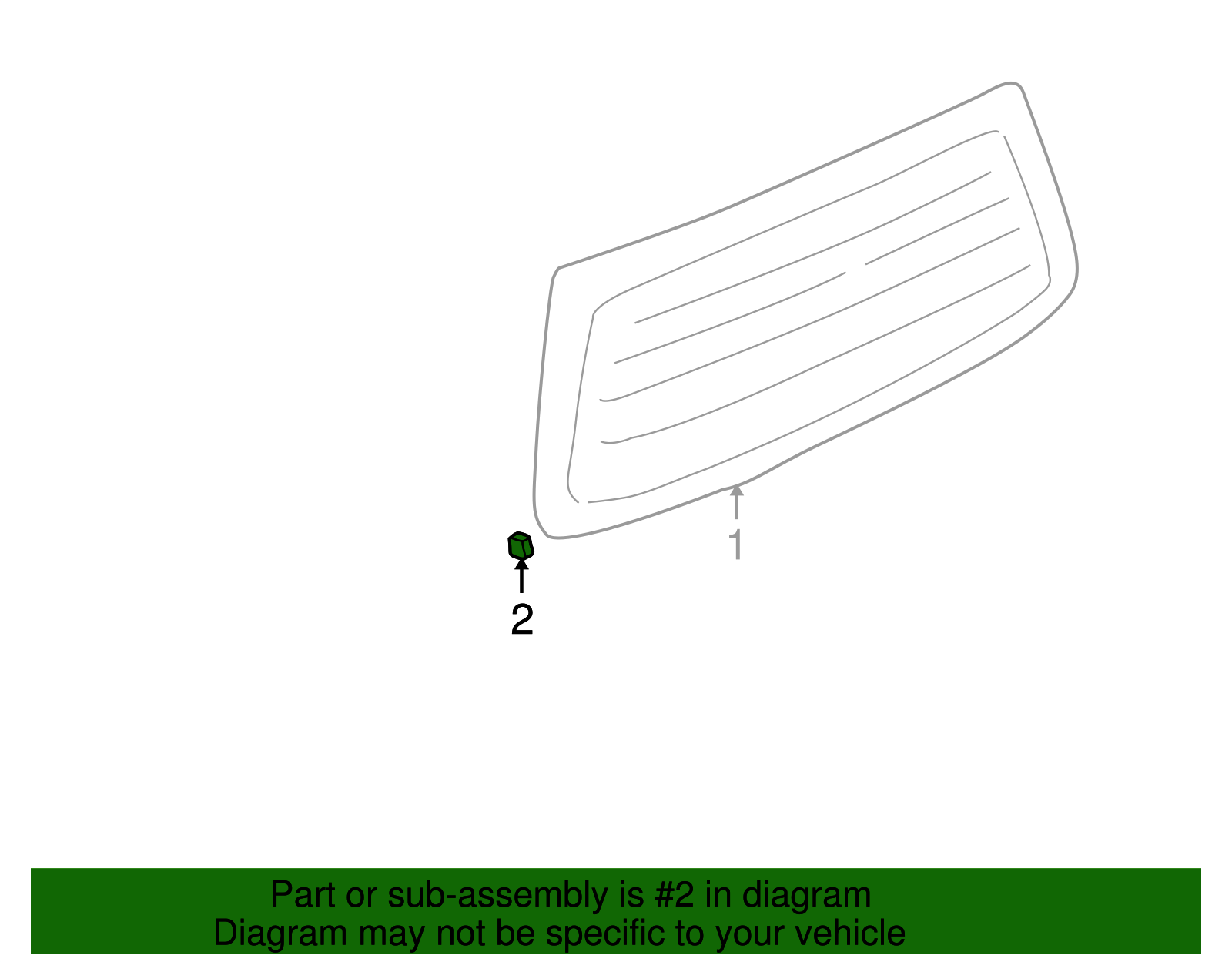 Glass Spacer - GM (10435084)