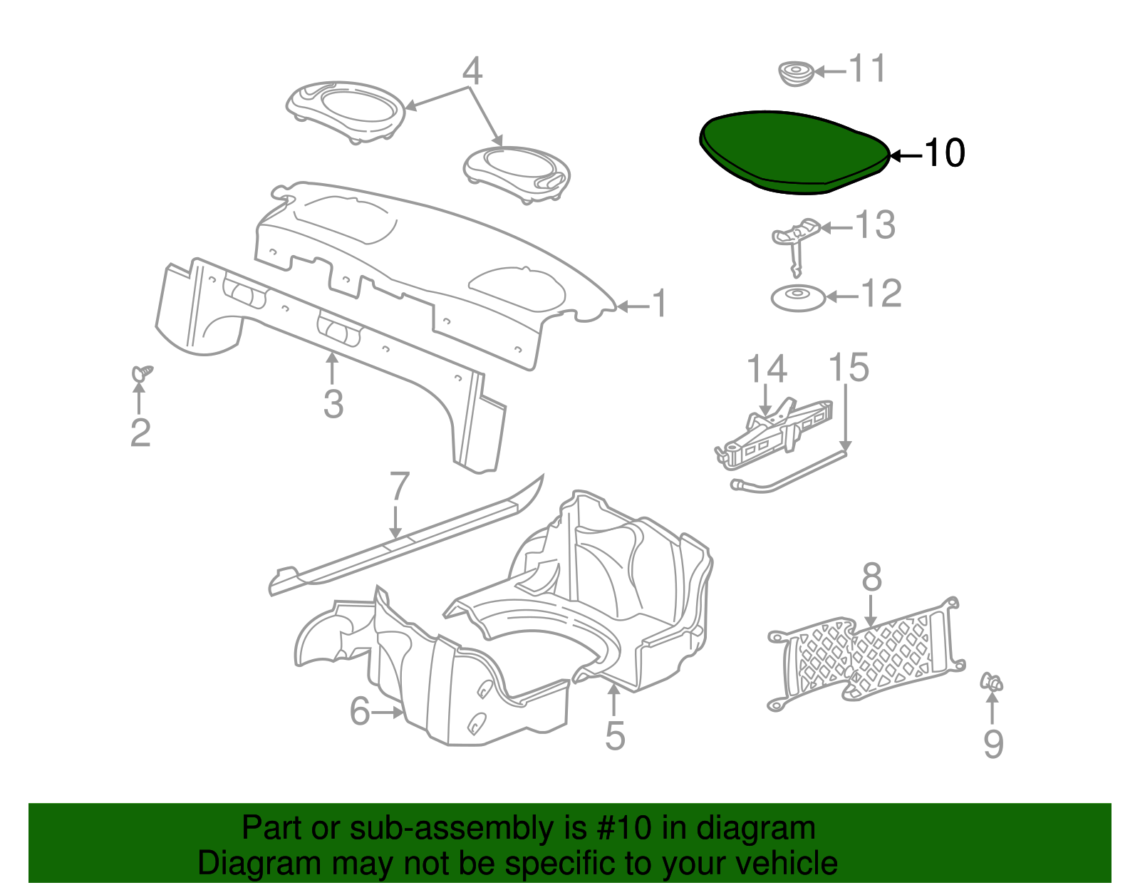 Panel - GM (12335403)
