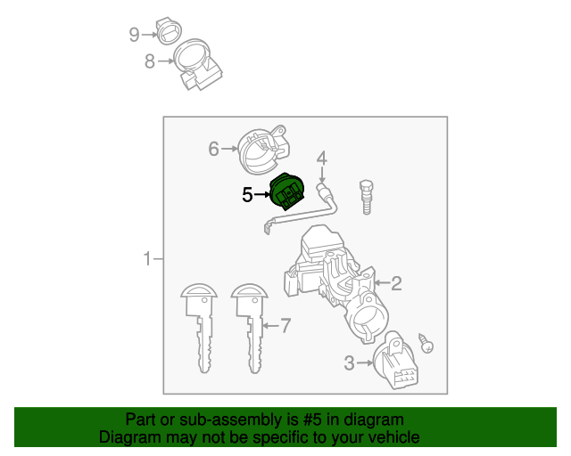 20062015 Mazda Knob D6Y176142 MazdaParts