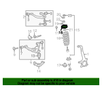 TOYOTA 48609-04020 Shock Mount