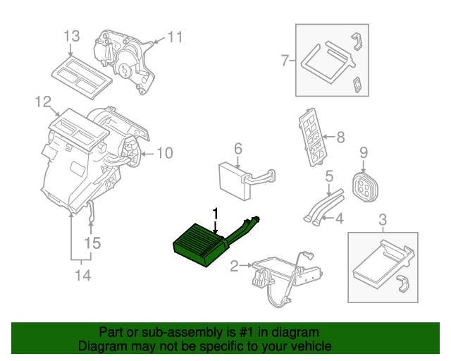 31332896 Heater Core 20042013 Volvo Volvo Swag