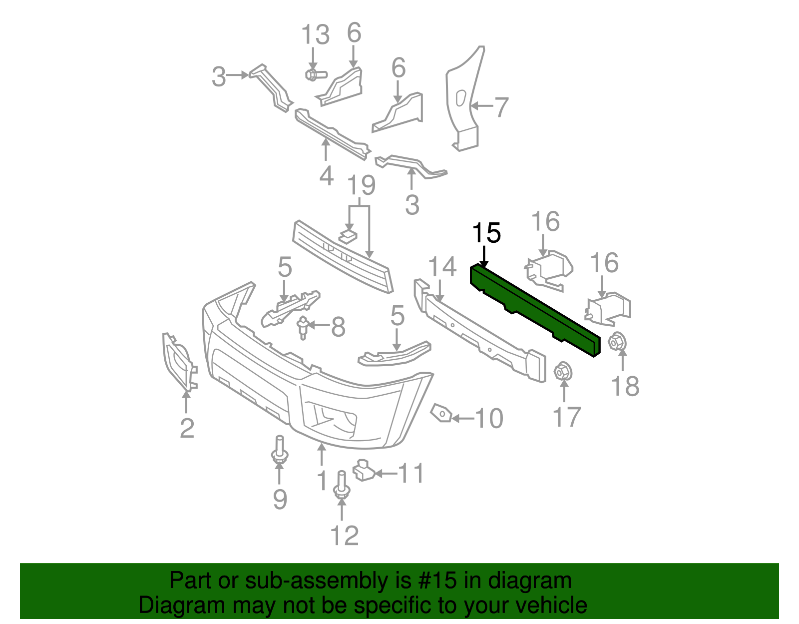 Reinforcement - Toyota (52021-35070)
