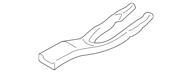 Center Duct - Ford (XW4Z-19B680-KA)