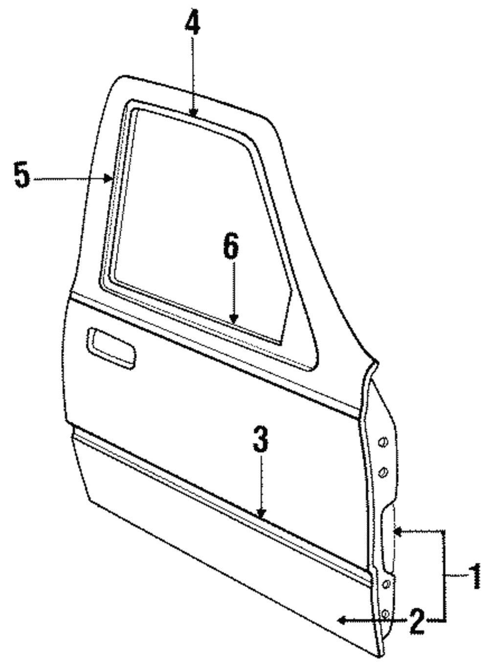 Molding - Ford (E86Y-6620878-AP)