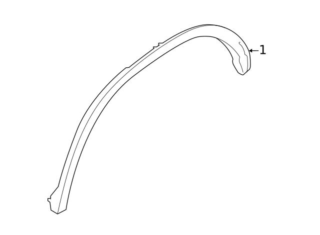 51-77-8-099-206 - Wheel Flare - 2020-2023 BMW X6 | Buy BMW Parts Now 