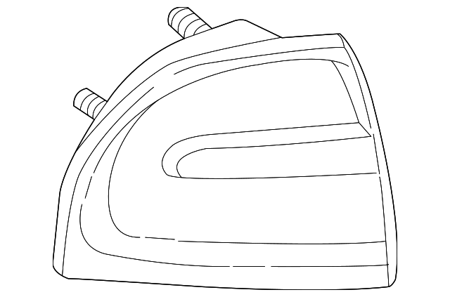Tail Lamp Assembly - Buick (25760765)