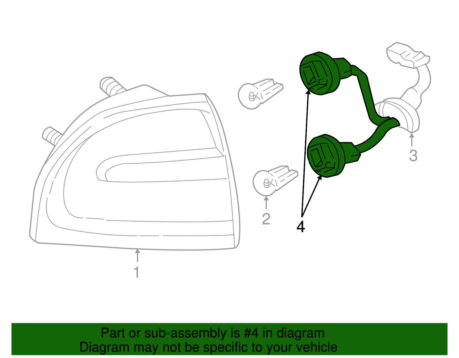 Multi-Purpose Lamp Socket - GM (12083006)