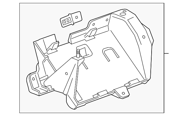 Engine Control Module Bracket - GM (84013975)