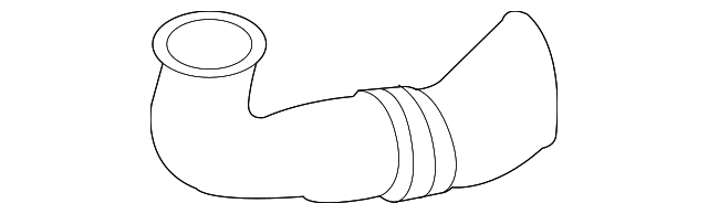 Air Pipe - Volkswagen (7L6-128-609-C)