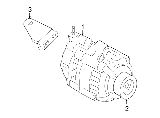 11392 130A Alternator Fit for Honda Accord 2008 11392 130A Alternator Fit for Honda Accord 2008