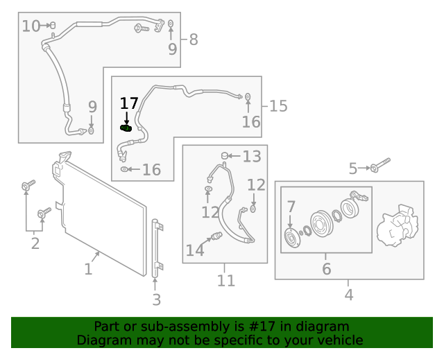 BDGF614F1A Pressure Switch 20192023 Mazda MazdaSwag