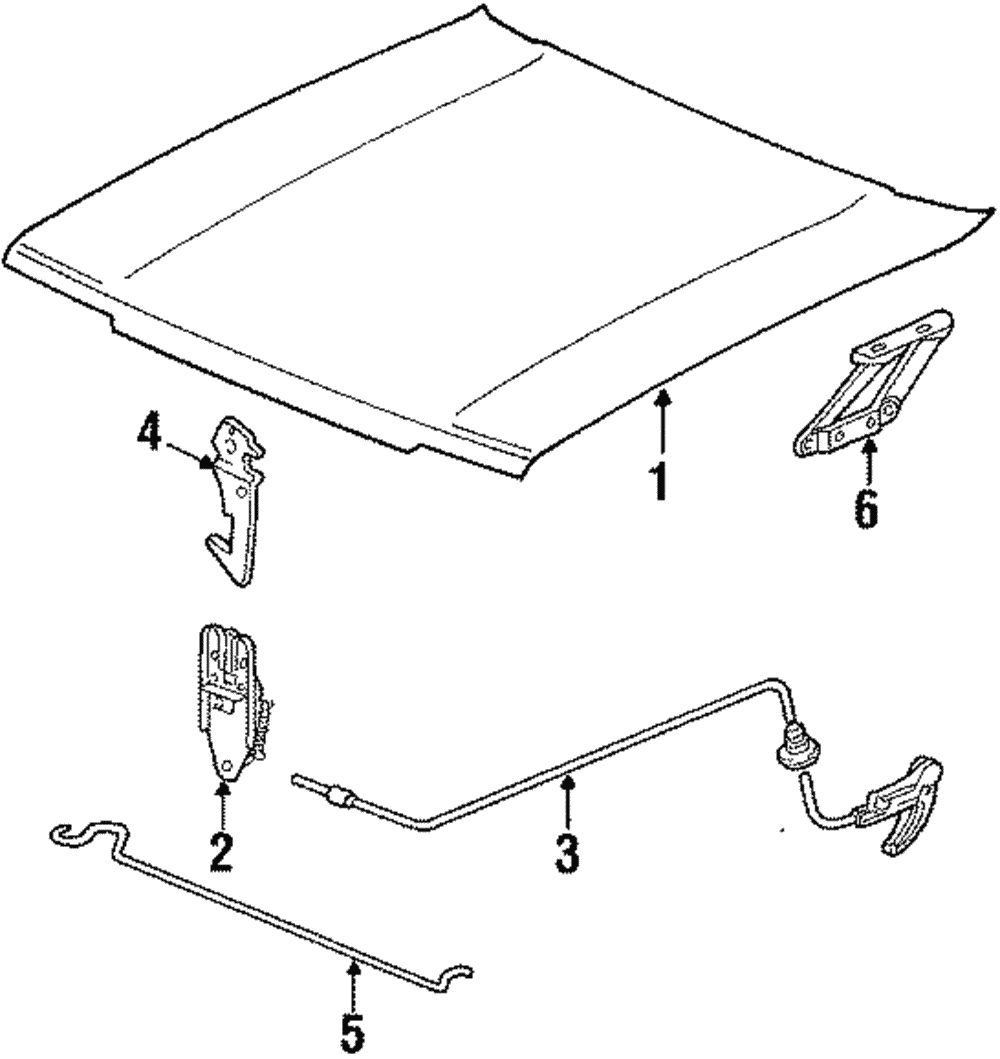 Lock - Volkswagen (867-823-507)