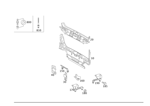 Rear End for 2006 Mercedes-Benz E 350 | Mercedes-Benz USA Parts