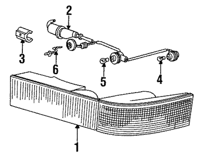 63-11-1-383-945 - Lens & Housing - 1991-1997 BMW | BMWPartsHub