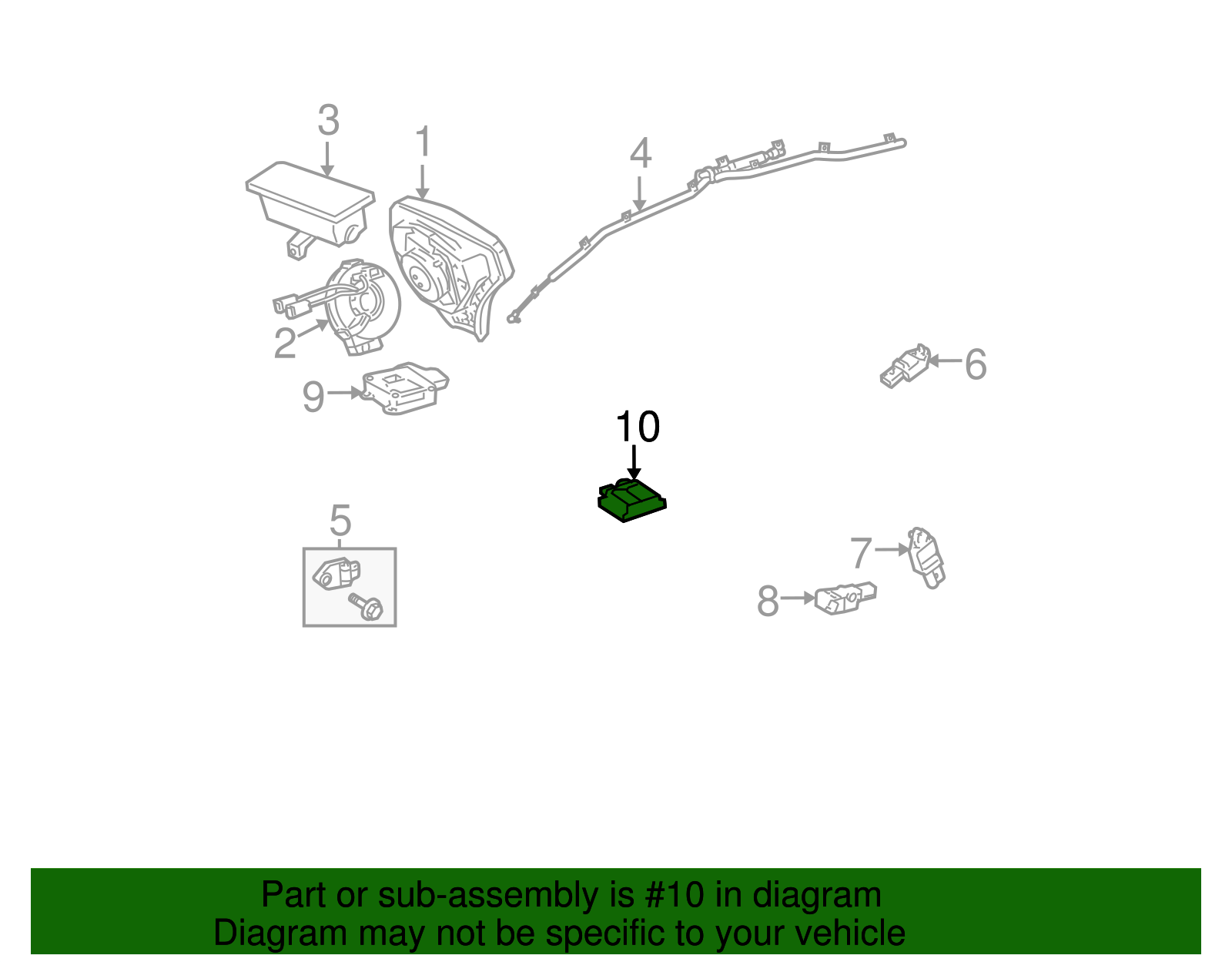 Occupant Module - Toyota (89952-33011)