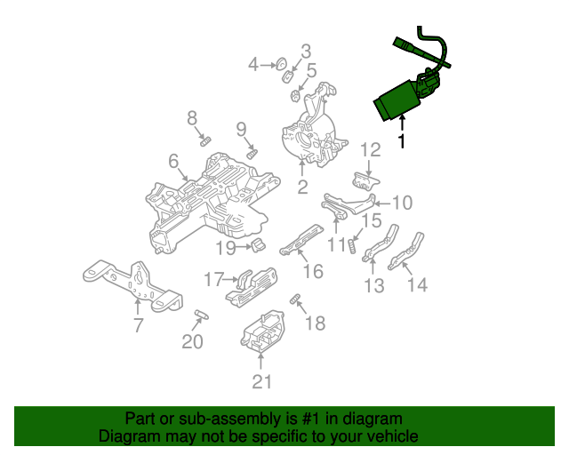 20042011 Ford Shift Interlock Solenoid 5W1Z3Z719A XportAuto