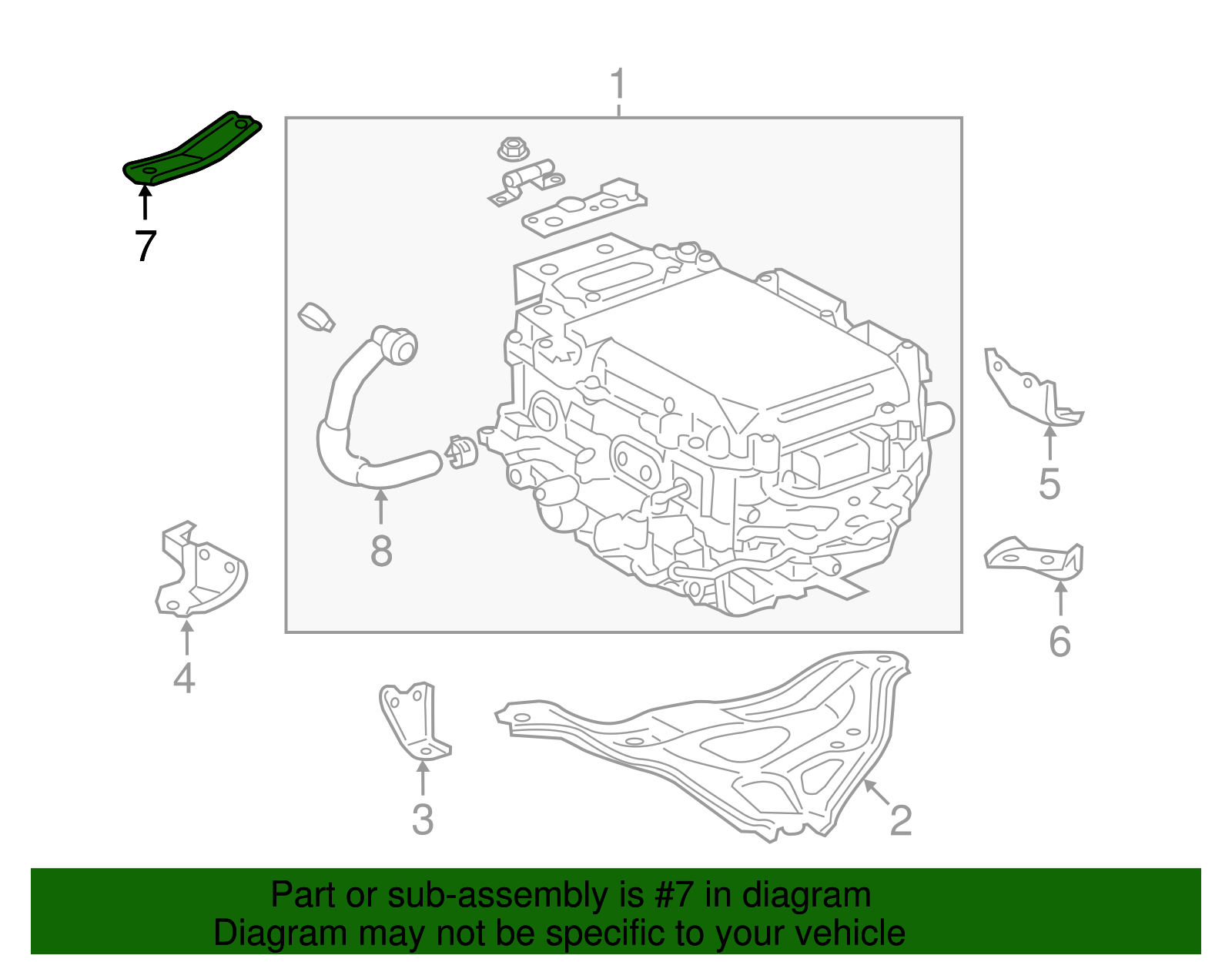 Bracket - Toyota (G9257-06010)