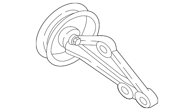Motorcraft™ Accessory Drive Belt Idler Assembly - Ford (YS-243)