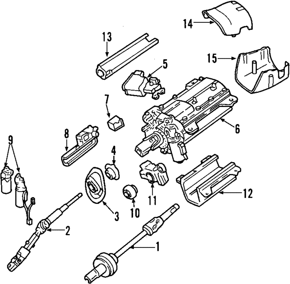 Actuator - Ford (XW4Z-3F797-EA)