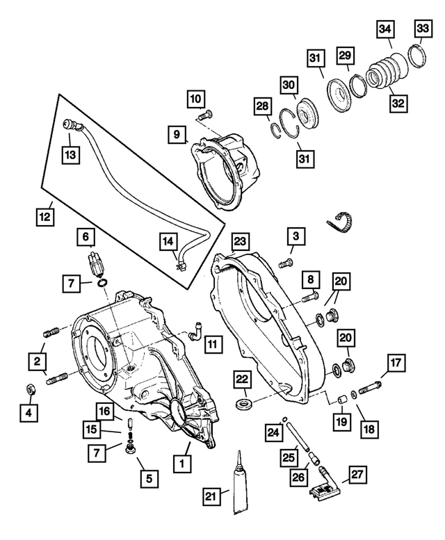 20022007 Jeep Liberty Transfer Case Flange Slinger 5072308AA QuirkParts