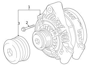 Land Rover Defender Puma Alternator