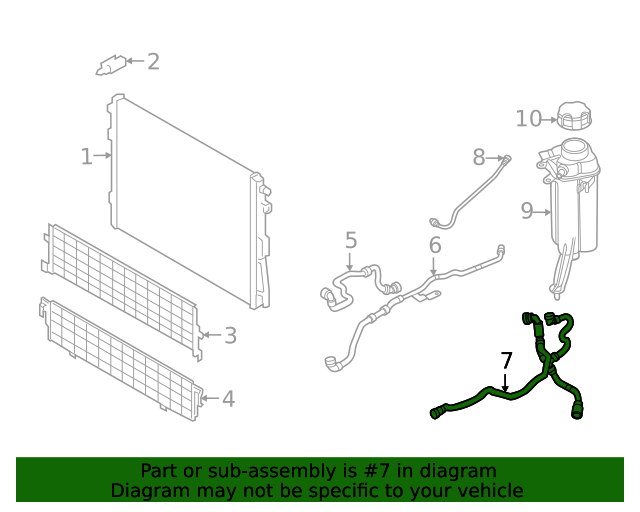 17-12-8-096-448 - Hose Assembly - 2021-2024 BMW | Buy BMW Parts Now 