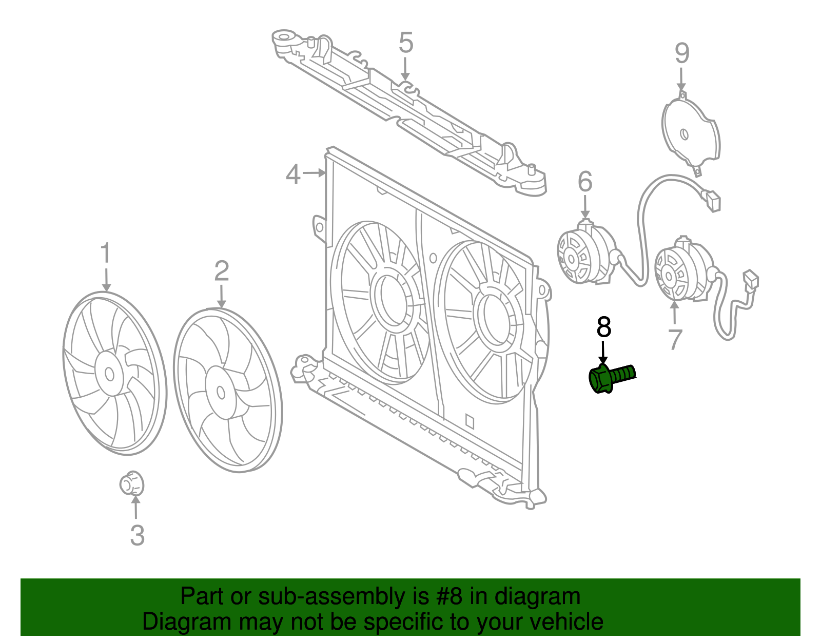 Multi-Purpose Bolt - GM (94856584)