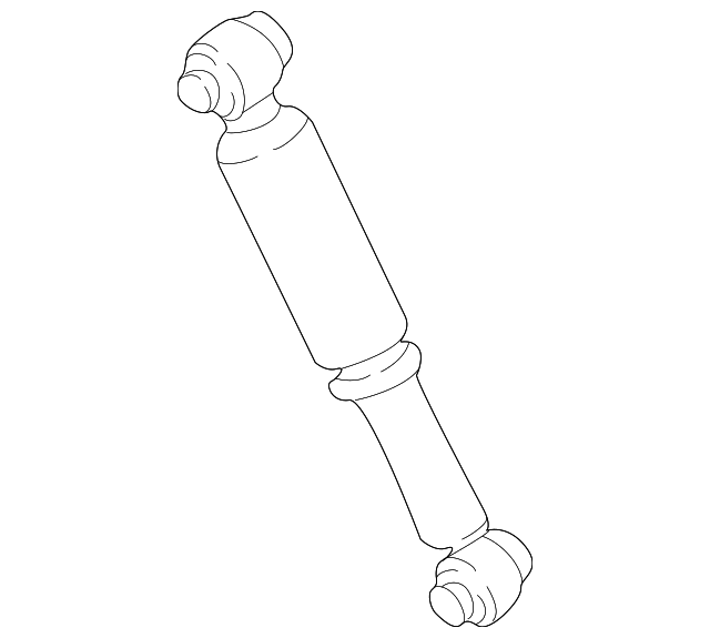 Premium Gas Charged Rear Shock Absorber - GM (88945195)
