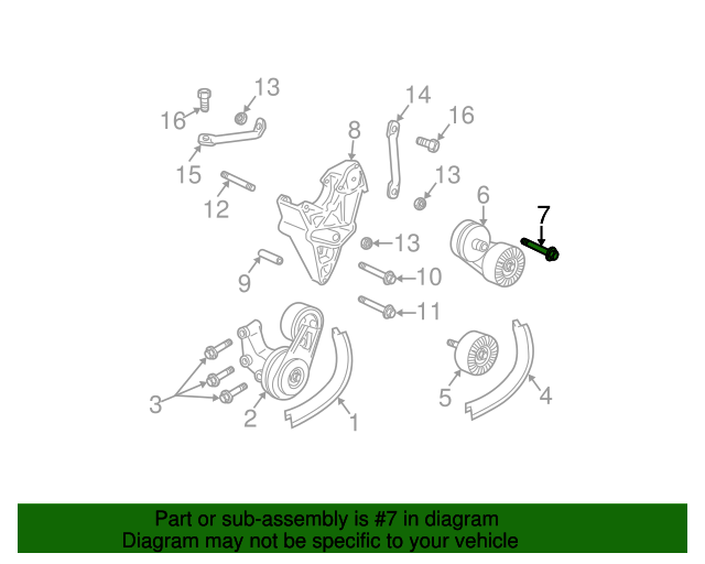 19882002 GM OEM NEW 19882002 Rear Trailing Control Arm Bolt Rear Axle Control Arm 10273568