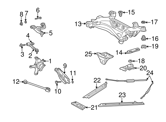 thumbnail image 2 of OEM Lexus SC430 Cargo Net - Factory Original Trunk Net 2002-2010 Models 2 of 11