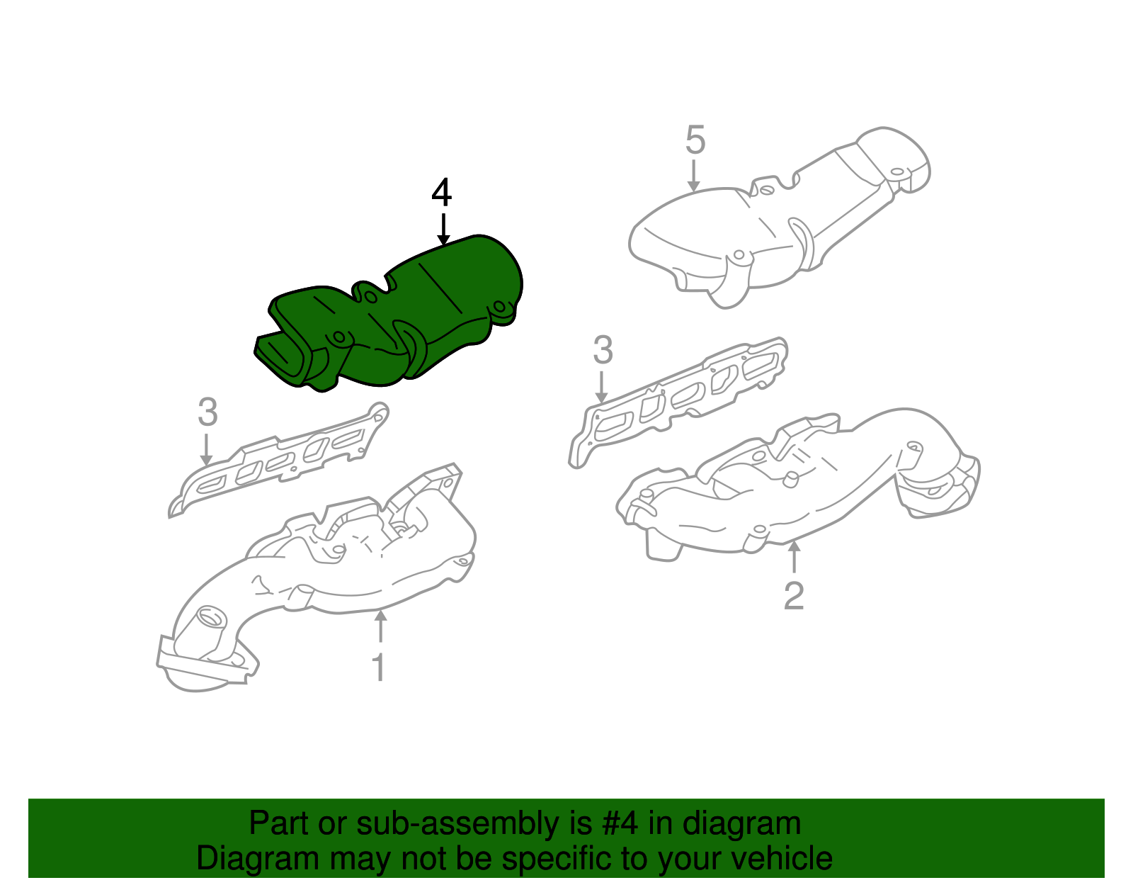 Heat Shield - Ford (XW4Z-9A462-AB)