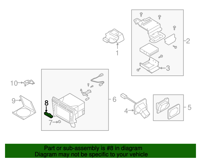 20072010 Mazda CX7 Hazard Switch EG23664H0