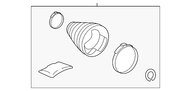 Inner Cv Joint Boot - Toyota (04437-0E011)