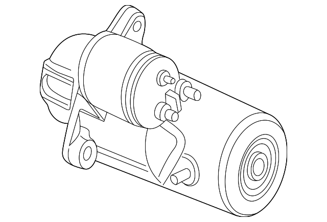 Starter, Remanufactured - GM (89017756)