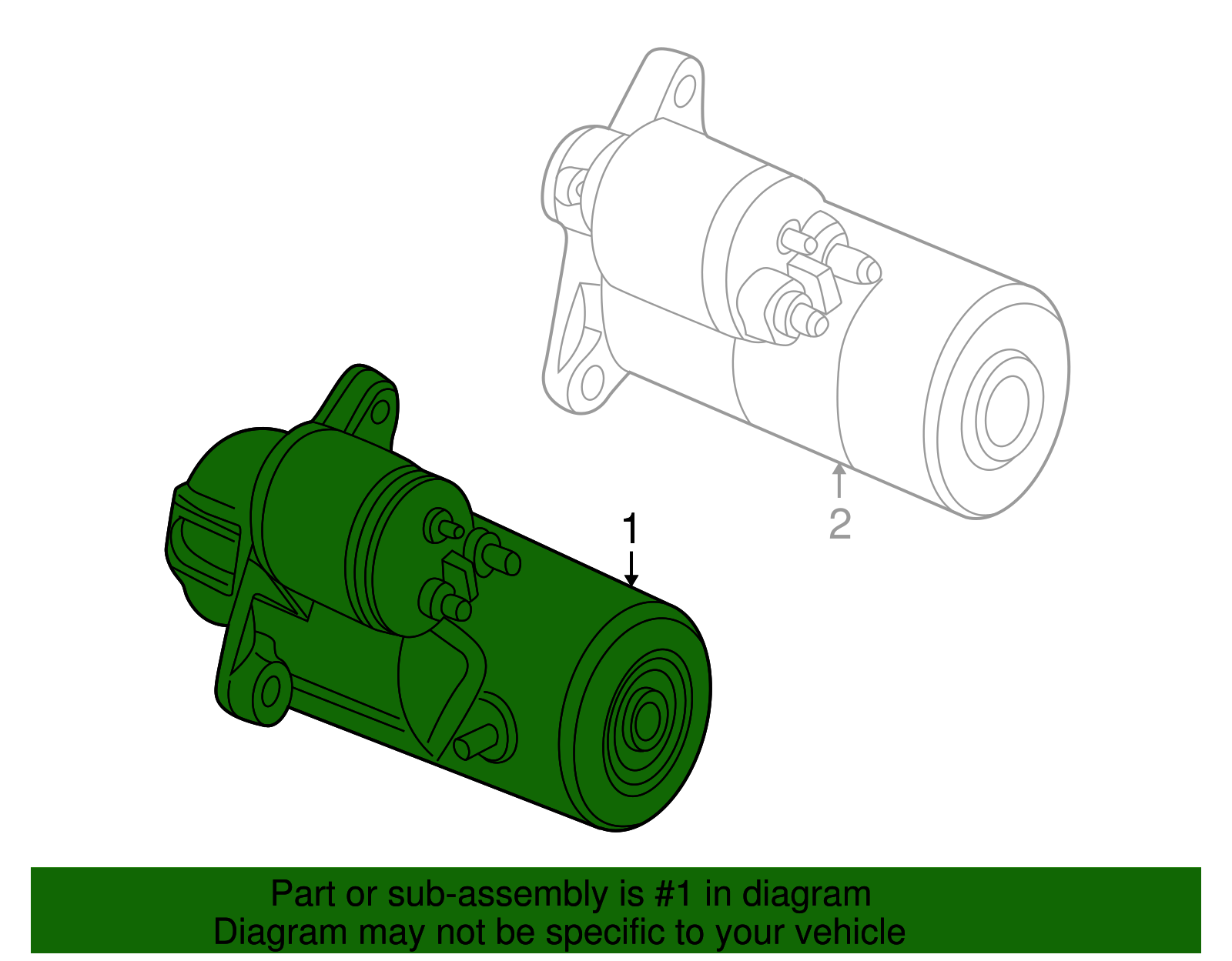 Starter, Remanufactured - GM (89017756)