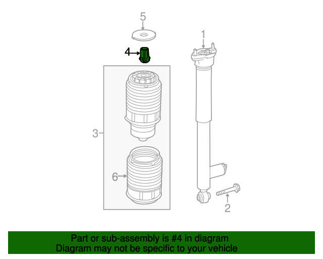 0019911171 Air Suspension Spring Nut 20122018 MercedesBenz