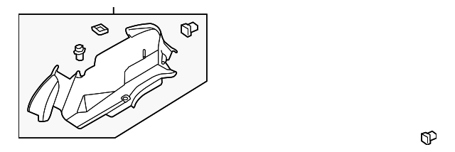 Trunk Side Trim - Ford (GD9Z-5445422-BC)