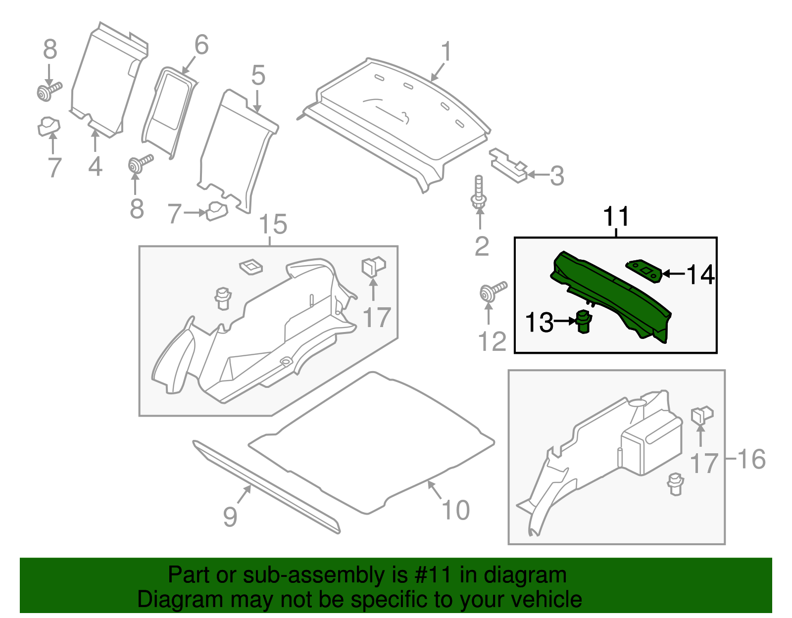 Sill Trim - Ford (GD9Z-5411318-AA)