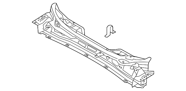 Genuine Hyundai 66700-3Q210 Cowl Compartment Panel Assembly