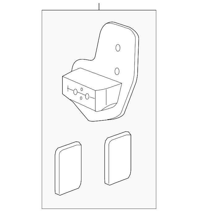 Air Conditioning Evaporator Case Seal Kit with Seals - GM (84055931)