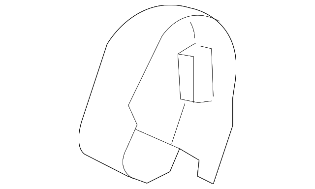 TOYOTA Genuine 71814-02020-B1 Seat Back Shield TOYOTA Genuine 71814-02020-B1 Seat Back Shield