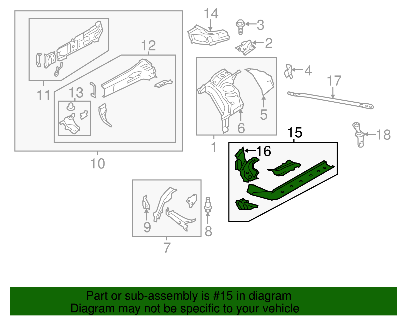Front Rail Extension - Scion (SU003-05222)