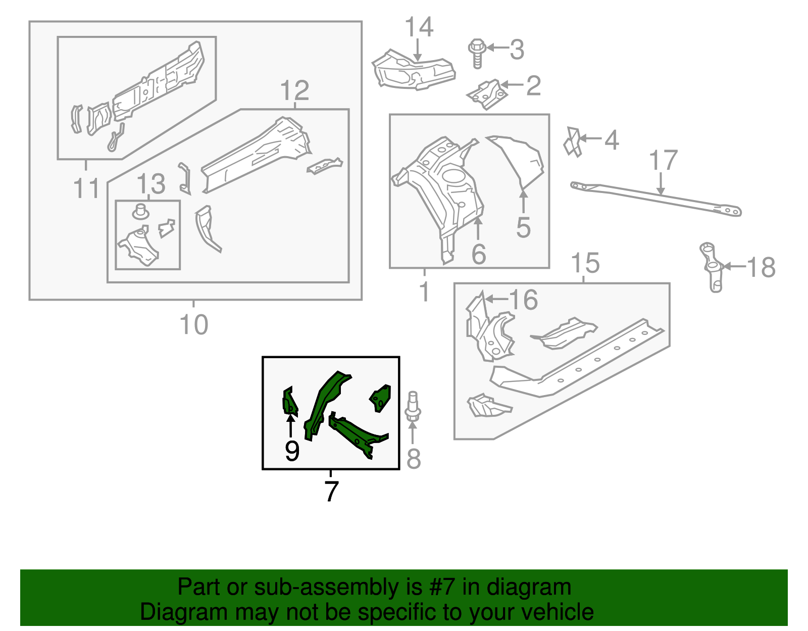 Apron Extension - Scion (SU003-01308)