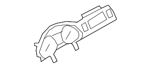 4L1-857-115-G-R66 - Cluster Trim 2007-2008 Audi Q7 | Audi OEM Parts