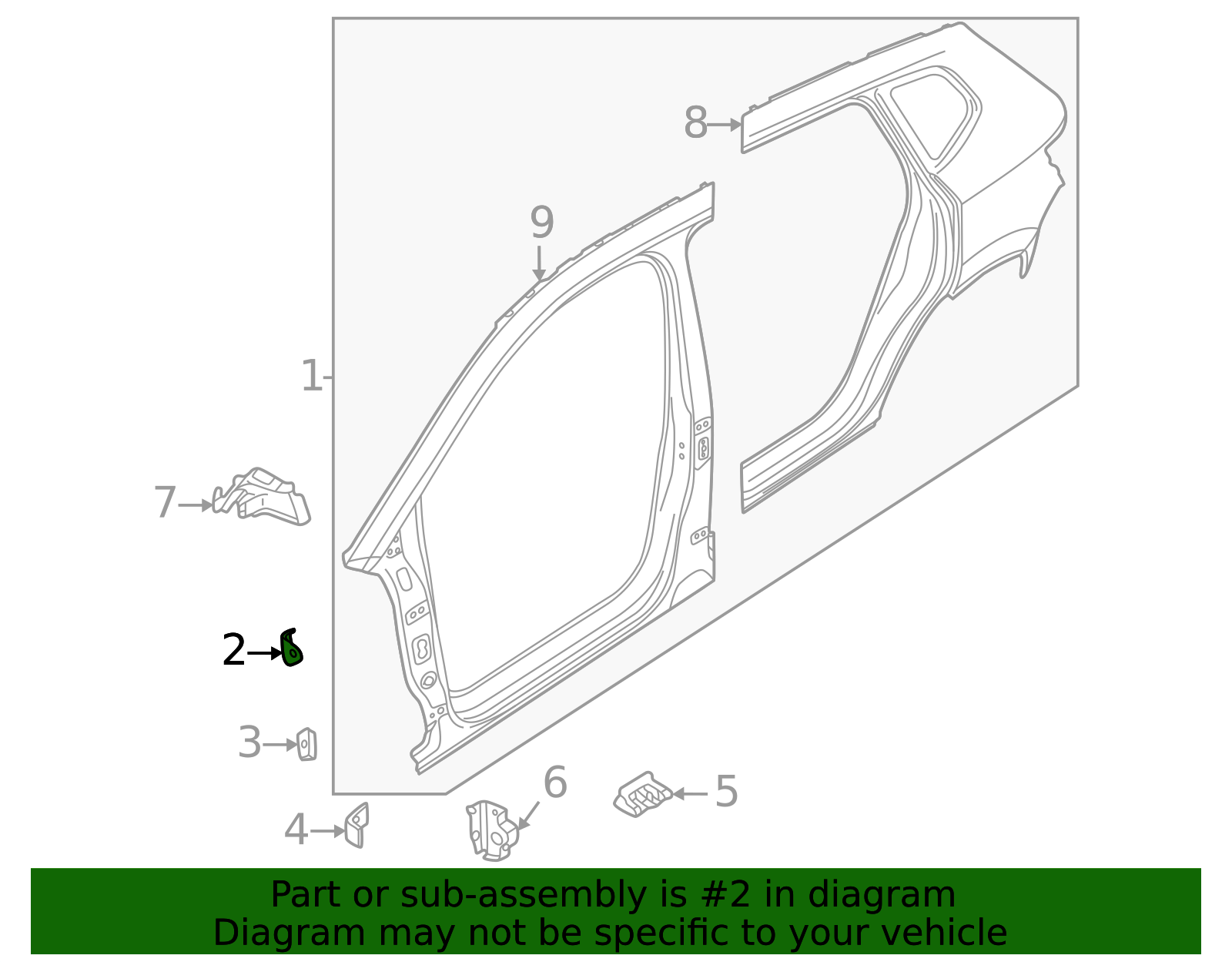 Uniside Assembly Bracket 575-821-121-A