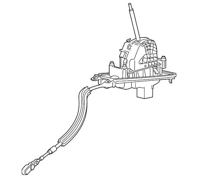 20132017 Volkswagen Touareg Gear Shift Assembly 7P1713025D VW