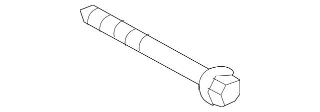 Compressor Assembly Mount Bolt - Volkswagen (N-106-727-01)